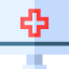 Online pharmacy icon 64x64