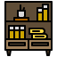 Bookcase Ikona 64x64
