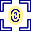 Fingerprint scanner icon 64x64