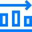 Bar chart icon 64x64