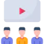 Video conference Symbol 64x64