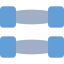 Гантель иконка 64x64