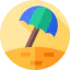 Sun umbrella 图标 64x64