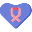 Pink ribbon icon 64x64
