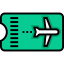 Plane ticket 图标 64x64