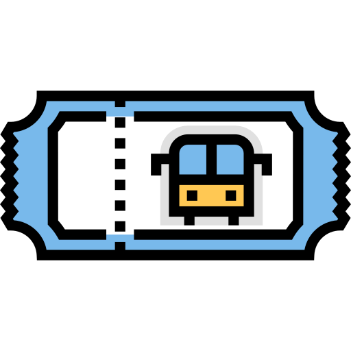 Bus ticket アイコン