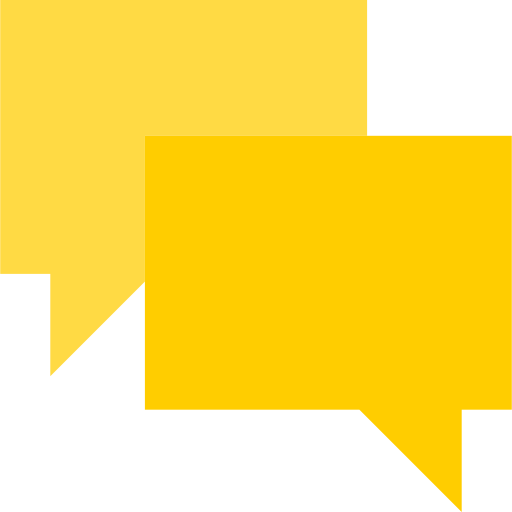 Speech bubble icon