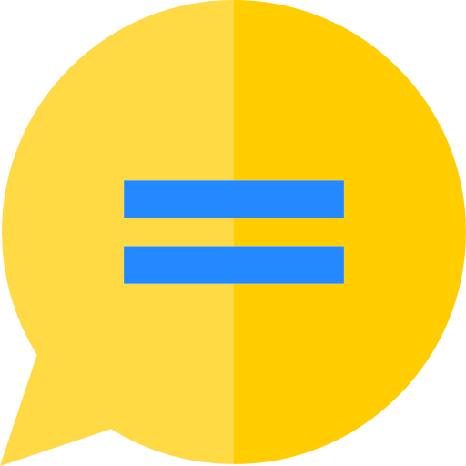 Speech bubble icon