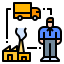 Supply chain icon 64x64