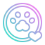 Pawprint icon 64x64
