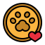 Pawprint icon 64x64
