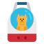 Dog carrier icon 64x64