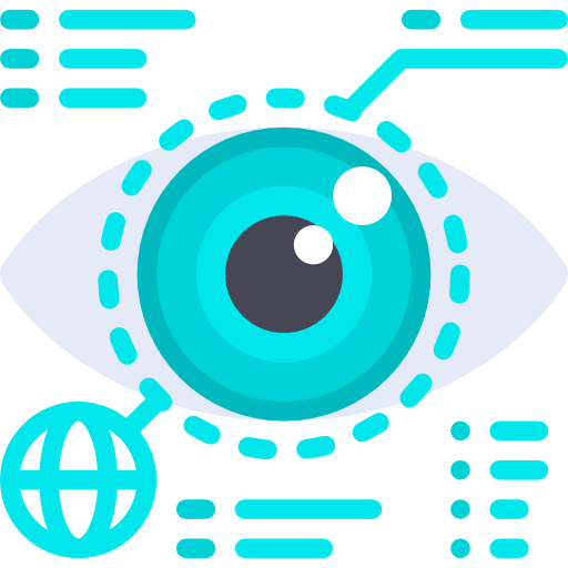 Bionic contact lens Ikona