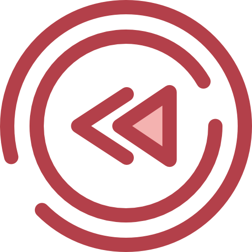 Fast backward icon