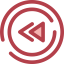 Fast backward icon 64x64