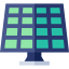 Solar panel icon 64x64