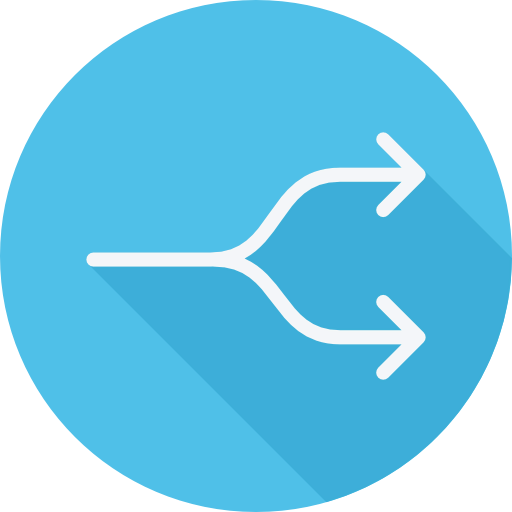 Double arrow icon