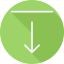 Down arrow icon 64x64