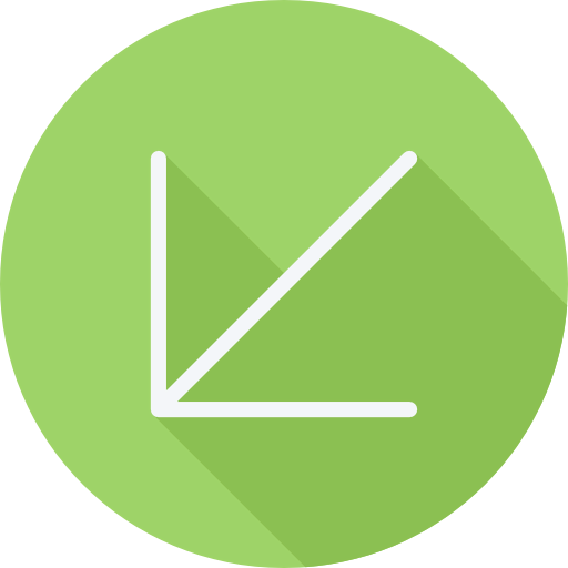 Diagonal arrow icon