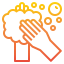Washing hands icon 64x64