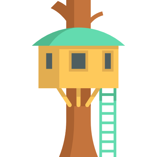 Tree house icon