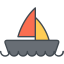 Sail boat icon 64x64