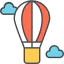 Hot air balloon icon 64x64