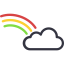Rainbow icon 64x64