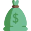 Money bag icon 64x64
