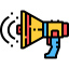 Megaphone Ikona 64x64
