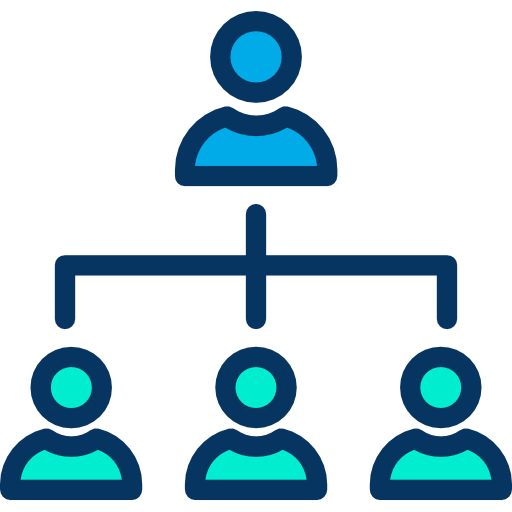 Hierarchical structure icon