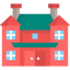 Victorian house icon 64x64