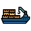 Cargo ship icon 64x64