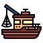 Fishing boat icon 64x64