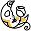 Crescent moon icon 64x64