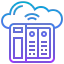 Cloud server icon 64x64