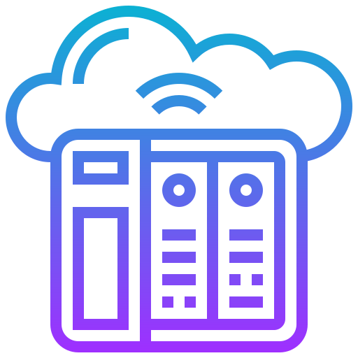 Cloud server icon