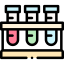Test tubes icon 64x64