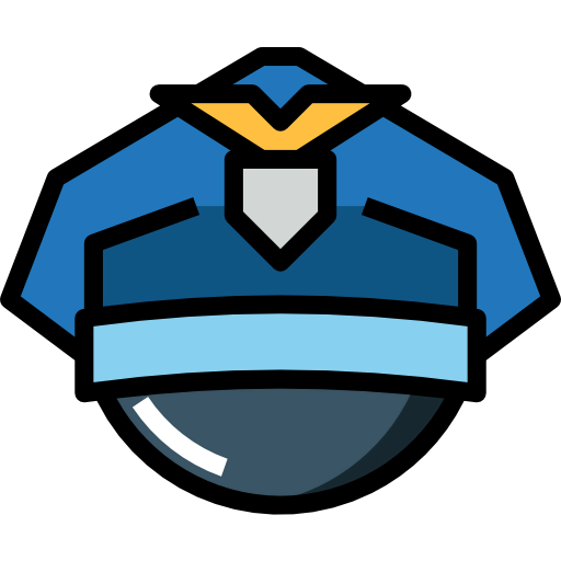 Police cap Symbol