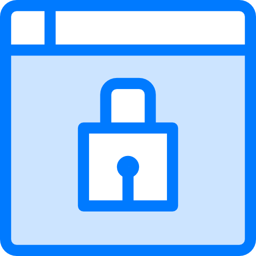 Secure web icon