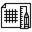 Grid lines Symbol 64x64