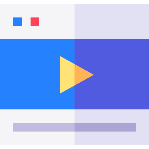 Video player icon