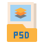 Psd file icon 64x64
