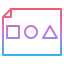 Basic shapes icon 64x64