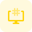 Hashtag biểu tượng 64x64