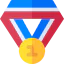 Gold medal アイコン 64x64