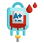 Blood bag icon 64x64
