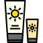 Sun cream icon 64x64