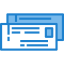 Boarding pass icon 64x64