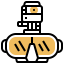 Diving mask icon 64x64